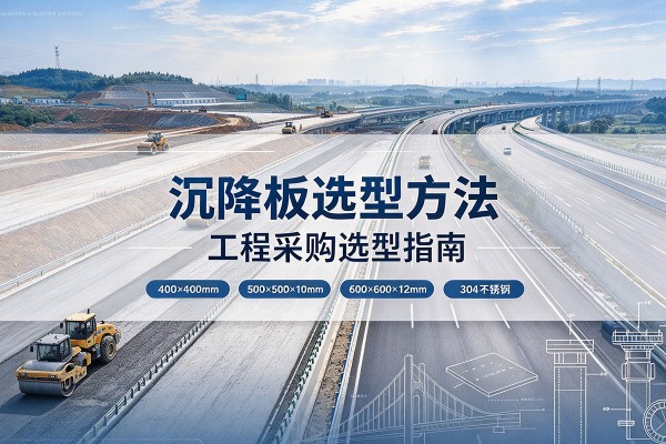 林周沉降板选择方法