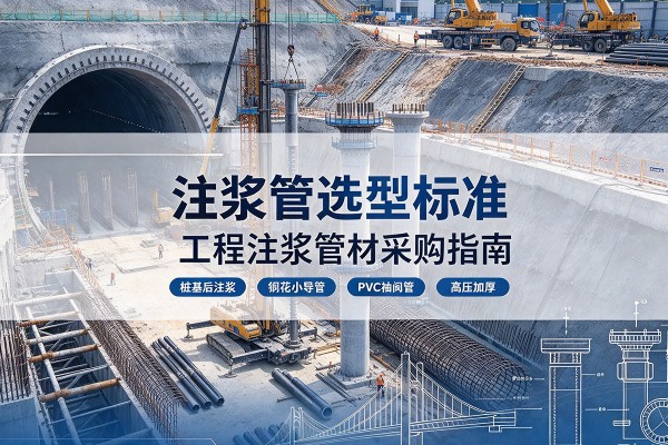 林周注浆管选型标准